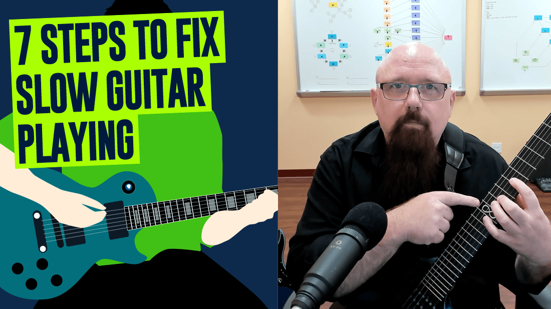 How To Fix Slow Guitar laying