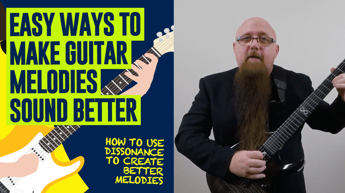 make guitar melodies sound better